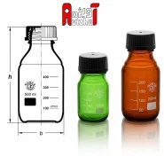 بطری قابل اتوکلاو رنگی
