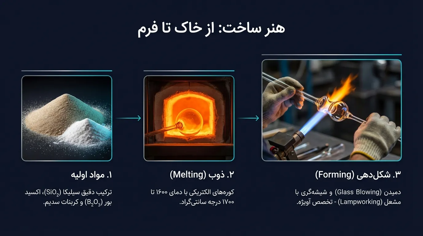 خرید شیشه آلات آزمایشگاهی